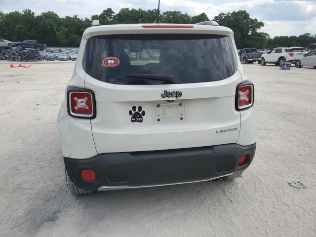 ZACCJADT5GPC50178 - 2016 JEEP RENEGADE LIMITED WHITE photo 6