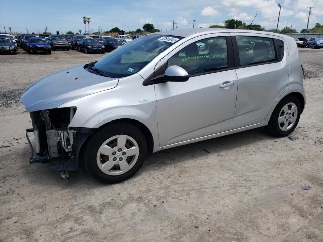 1G1JA6SG4D4175843 - 2013 CHEVROLET SONIC LS SILVER photo 1