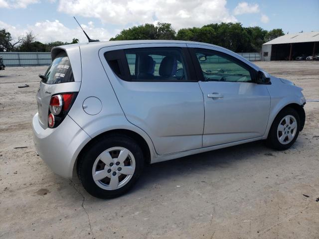1G1JA6SG4D4175843 - 2013 CHEVROLET SONIC LS SILVER photo 3