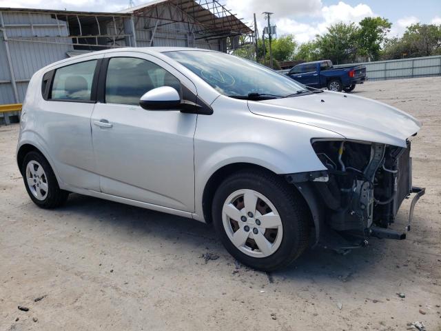 1G1JA6SG4D4175843 - 2013 CHEVROLET SONIC LS SILVER photo 4