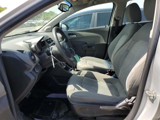 1G1JA6SG4D4175843 - 2013 CHEVROLET SONIC LS SILVER photo 7