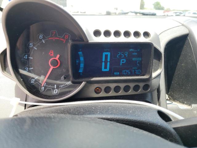 1G1JA6SG4D4175843 - 2013 CHEVROLET SONIC LS SILVER photo 9