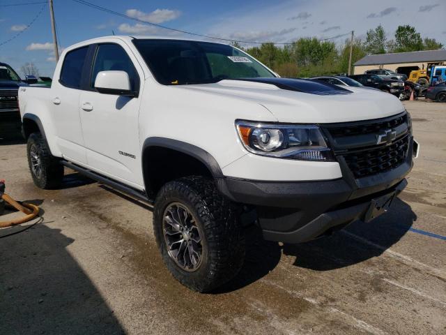 1GCGTEEN6L1100710 - 2020 CHEVROLET COLORADO ZR2 WHITE photo 4