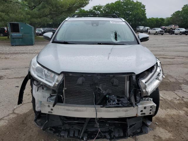 5TDJZRFHXJS559842 - 2018 TOYOTA HIGHLANDER SE SILVER photo 5