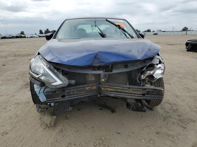 3N1AB7AP0KY276869 - 2019 NISSAN SENTRA S BLUE photo 5