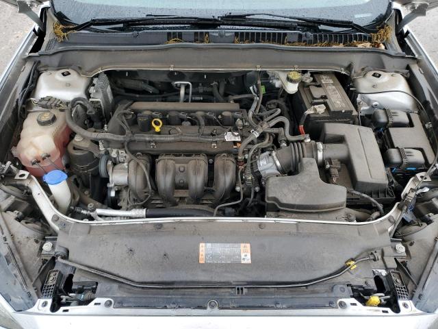 3FA6P0H74JR270959 - 2018 FORD FUSION SE SILVER photo 11