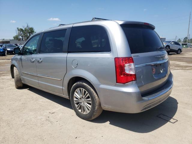 2C4RC1CG5DR641539 - 2013 CHRYSLER TOWN & COU TOURING L SILVER photo 2