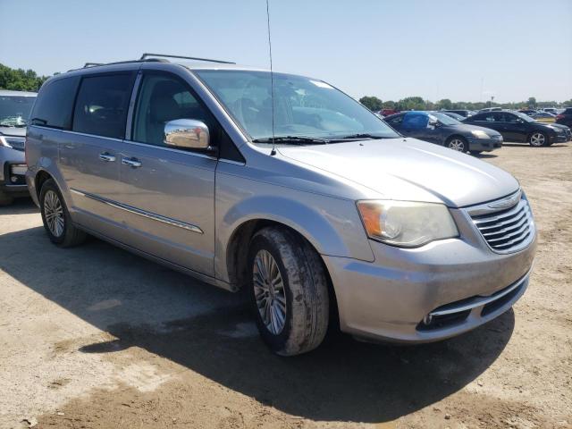 2C4RC1CG5DR641539 - 2013 CHRYSLER TOWN & COU TOURING L SILVER photo 4