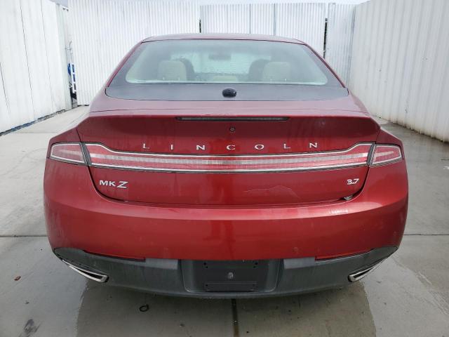 3LN6L2GK0DR803865 - 2013 LINCOLN MKZ RED photo 6