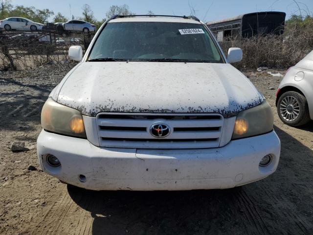 JTEDP21A660111799 - 2006 TOYOTA HIGHLANDER LIMITED WHITE photo 5