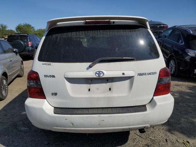 JTEDP21A660111799 - 2006 TOYOTA HIGHLANDER LIMITED WHITE photo 6