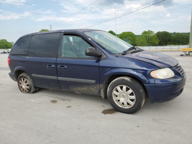 1C4GP45R25B441231 - 2005 CHRYSLER TOWN & COU 蓝色 照片 4