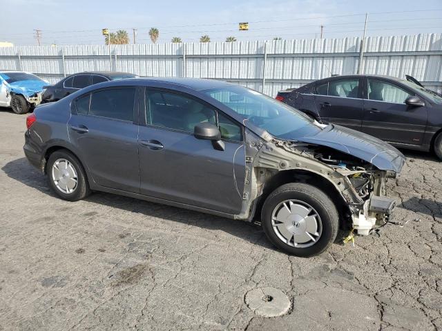 2HGFB2F62CH317324 - 2012 HONDA CIVIC HF GRAY photo 4