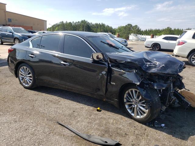 JN1EV7AP0JM365450 - 2018 INFINITI Q50 LUXE BLACK photo 4