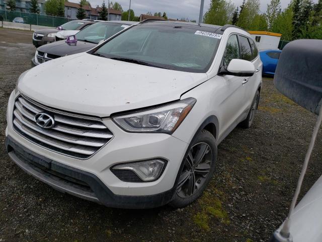 KM8SRDHF0EU069491 - 2014 HYUNDAI SANTA FE GLS WHITE photo 1