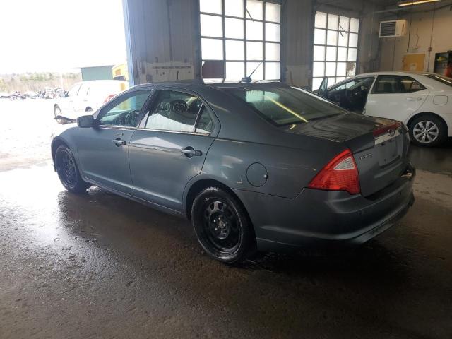 3FAHP0JA1BR269770 - 2011 FORD FUSION SEL BLUE photo 2