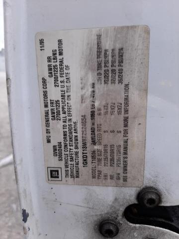1GKDT13W8T2524654 - 1996 GMC JIMMY أبيض صورة 12