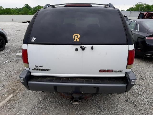 1GKDT13W8T2524654 - 1996 GMC JIMMY أبيض صورة 6