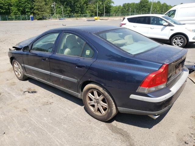YV1RS58D722106162 - 2002 VOLVO S60 2.4T BLUE photo 2