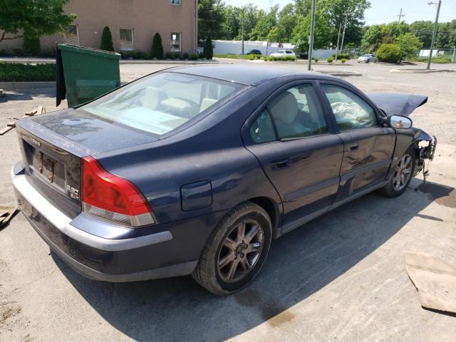 YV1RS58D722106162 - 2002 VOLVO S60 2.4T BLUE photo 3