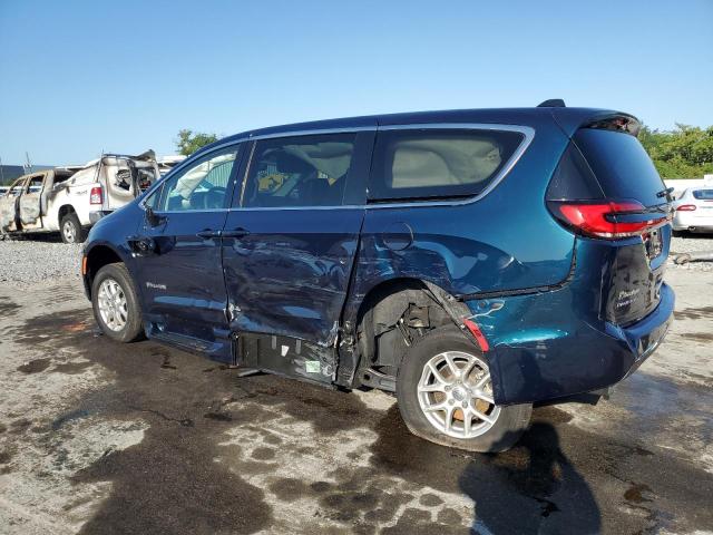 2C4RC1BG2PR508808 - 2023 CHRYSLER PACIFICA TOURING L BLUE photo 2