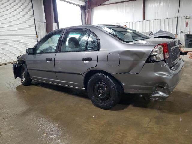 1HGES16395L017538 - 2005 HONDA CIVIC DX VP Մոխրագույն լուսանկար 2