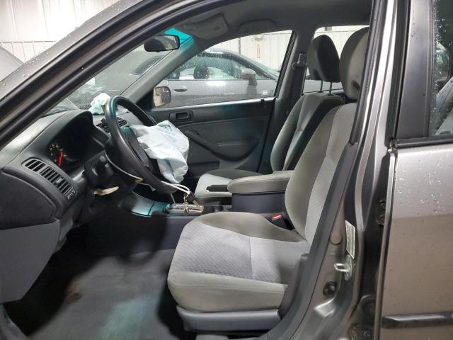1HGES16395L017538 - 2005 HONDA CIVIC DX VP Մոխրագույն լուսանկար 7