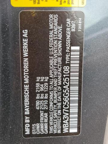 WBA3V7C56G5A25108 - 2016 BMW 428 I SULEV GRAY photo 12