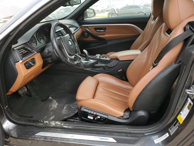WBA3V7C56G5A25108 - 2016 BMW 428 I SULEV GRAY photo 7