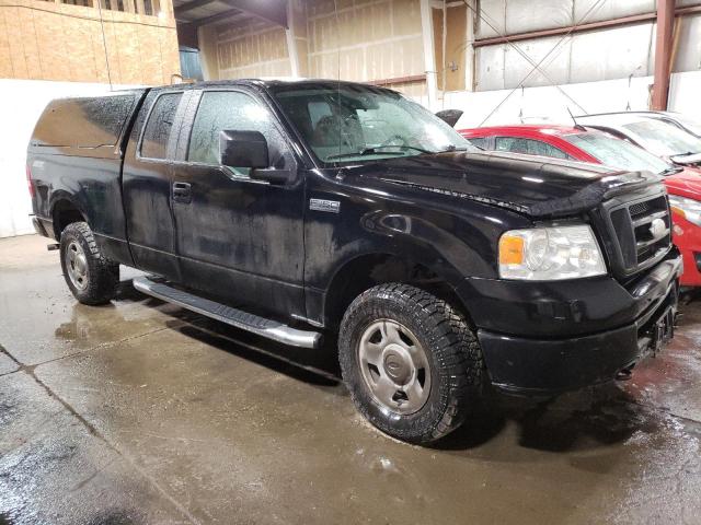 1FTRX14W87FA27560 - 2007 FORD F150 BLACK photo 4