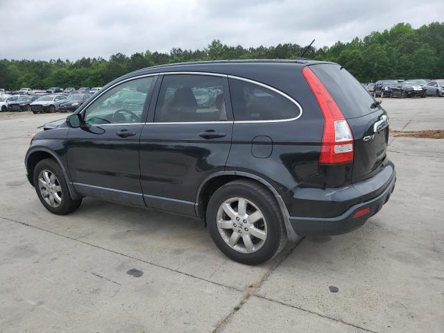 JHLRE38768C011111 - 2008 HONDA CR-V EXL BLACK photo 2