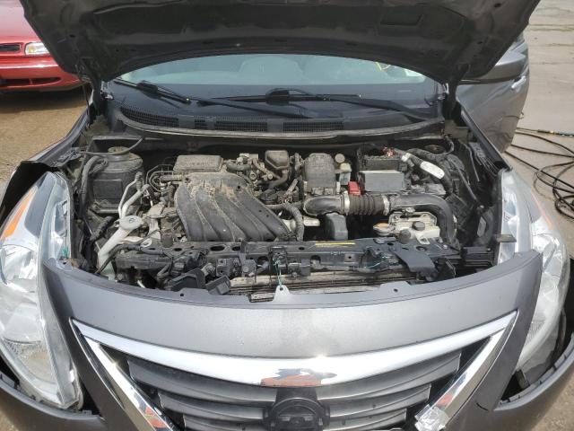 3N1CN7AP0HL805873 - 2017 NISSAN VERSA S GRAY photo 11