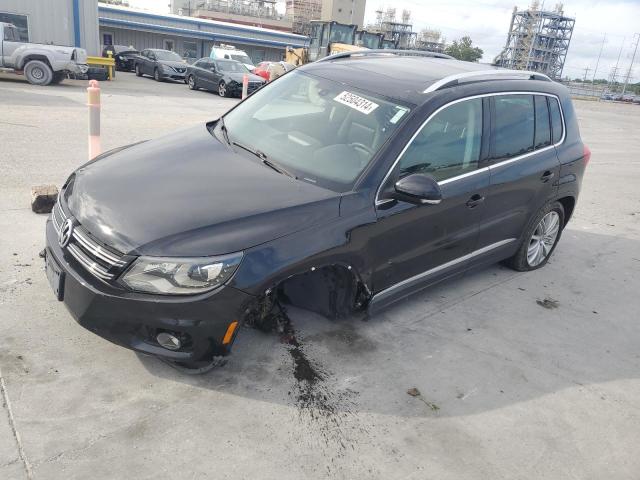 WVGBV7AX7GW508242 - 2016 VOLKSWAGEN TIGUAN S BLACK photo 1