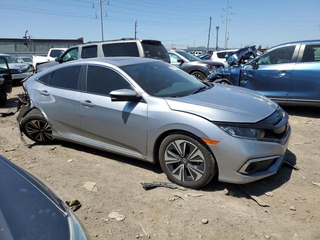 19XFC1F32KE014002 - 2019 HONDA CIVIC EX SILVER photo 4