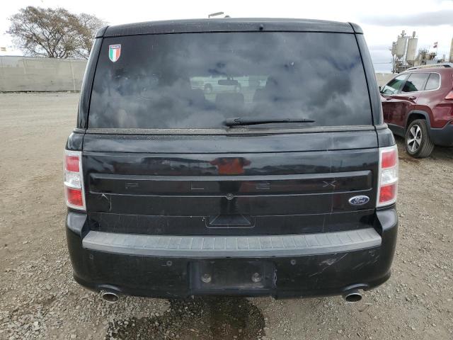 2FMGK5C85KBA39218 - 2019 FORD FLEX SEL BLACK photo 6