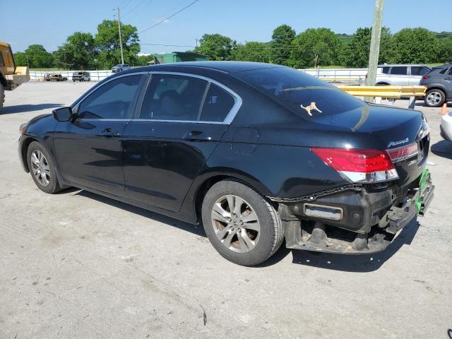 1HGCP2F69CA200763 - 2012 HONDA ACCORD SE BLACK photo 2