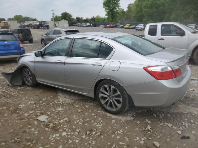 1HGCR2F5XEA243903 - 2014 HONDA ACCORD SPORT SILVER photo 2