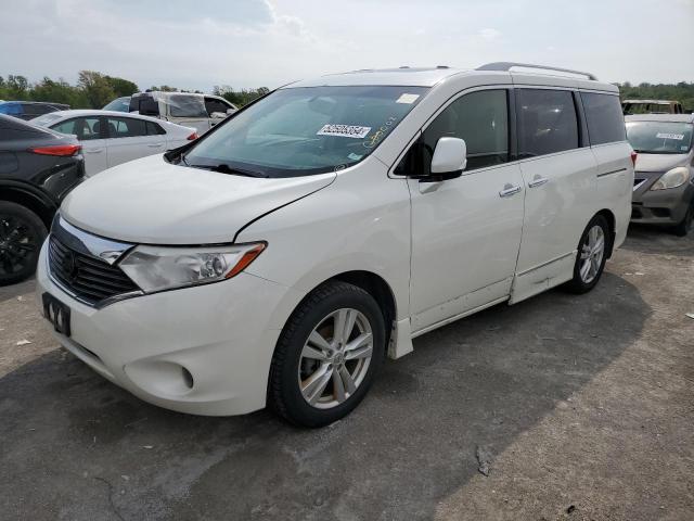 JN8AE2KP4C9047001 - 2012 NISSAN QUEST S WHITE photo 1