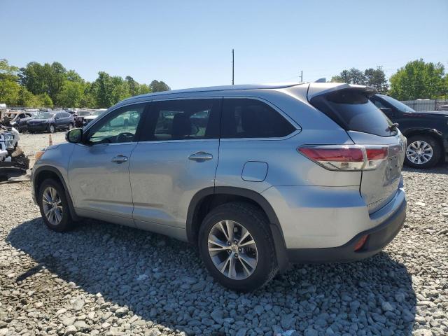 5TDJKRFH4FS113777 - 2015 TOYOTA HIGHLANDER XLE Gümüş foto 2