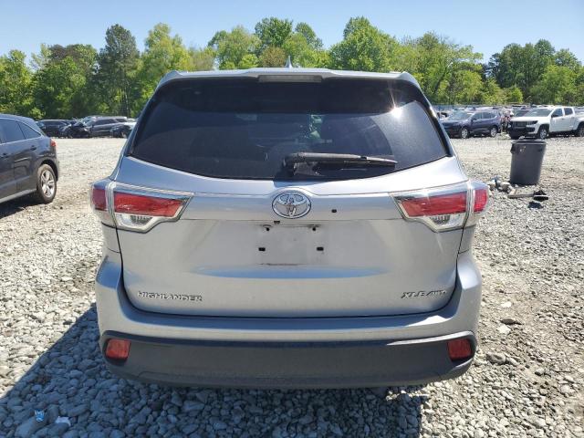 5TDJKRFH4FS113777 - 2015 TOYOTA HIGHLANDER XLE Gümüş foto 6