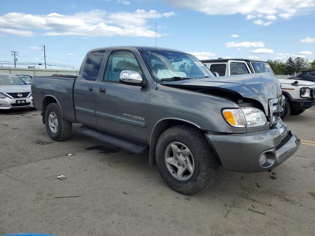 5TBRT34104S452951 - 2004 TOYOTA TUNDRA ACCESS CAB SR5 GRAY photo 4