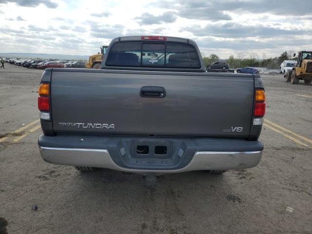 5TBRT34104S452951 - 2004 TOYOTA TUNDRA ACCESS CAB SR5 GRAY photo 6