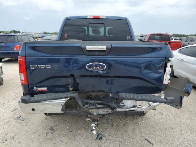 1FTEW1EG5HKC16667 - 2017 FORD F150 SUPERCREW BLUE photo 6