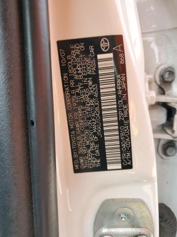 JTKKU10428J014633 - 2008 TOYOTA SCION XD WHITE photo 12
