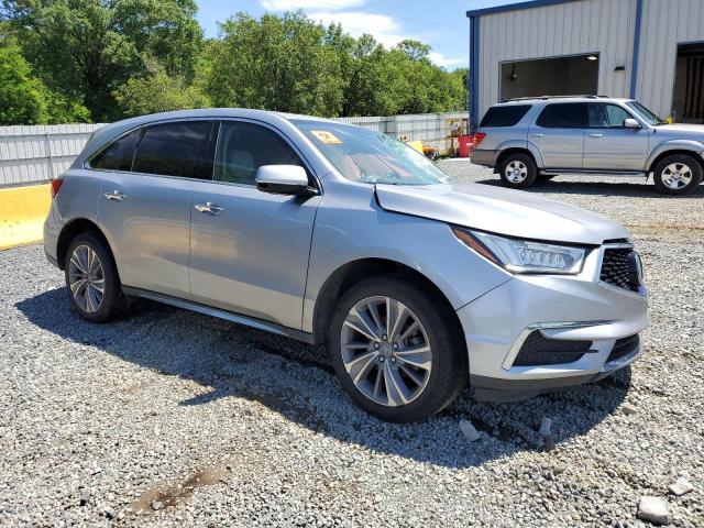 5J8YD3H57HL001604 - 2017 ACURA MDX TECHNOLOGY SILVER photo 4