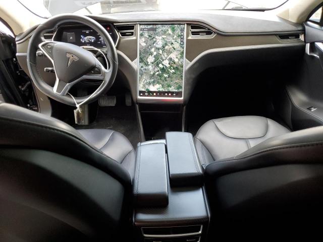 5YJSA1H15EFP52889 - 2014 TESLA MODEL S Azul foto 8