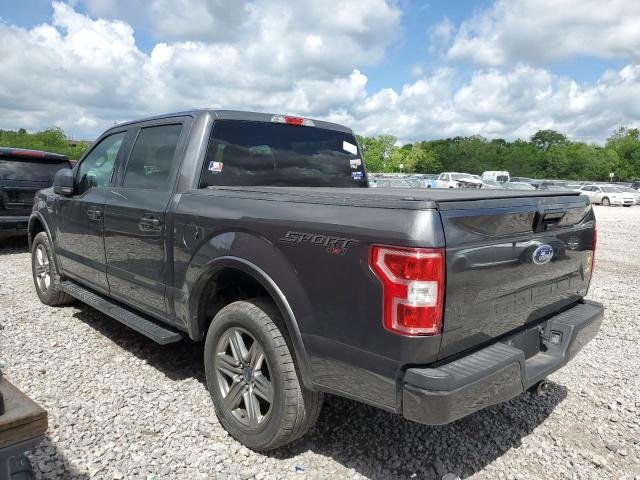 1FTEW1EP2JFA34746 - 2018 FORD F150 SUPERCREW CHARCOAL photo 2