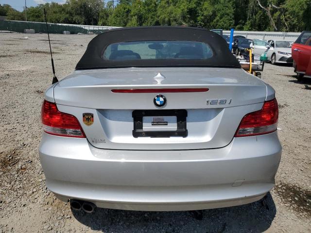 WBAUL7C55BVM80905 - 2011 BMW 128 I SILVER photo 6