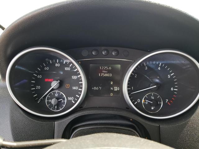 4JGBB8GB8BA734693 - 2011 MERCEDES-BENZ ML 350 4MATIC BLACK photo 9