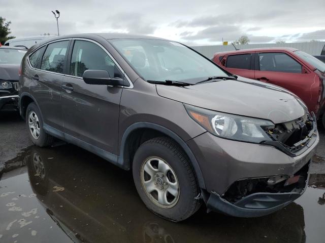 2HKRM4H37EH715417 - 2014 HONDA CR-V LX BROWN photo 4